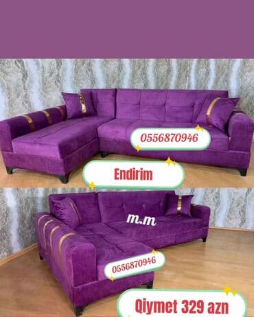 Künc divan, Yeni, Açılan, Bazalı, Parça, Şəhərdaxili pulsuz çatdırılma