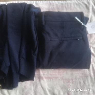 sport geyim: İdman dəsti, L, rəng - Göy — 4