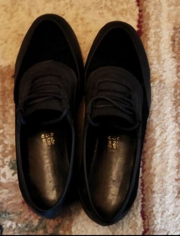 Tuflilər, Ölçü: 36, rəng - Qara, İşlənmiş