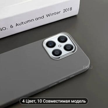 x7b: Honor X8c üçün mat silikon telefon qabı Xüsusiyyətlər: - Sürüşməyən — 5