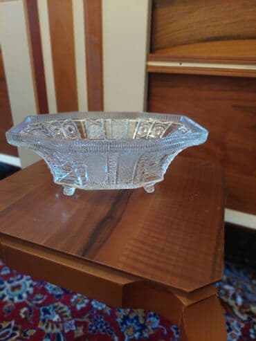 heinz kaşaları: Миски, 1 шт., цвет - Белый, Хрусталь, Германия — 3