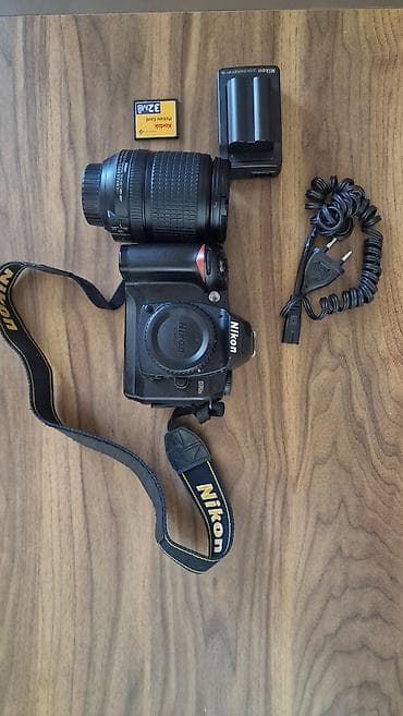 nikon d200: Nikon D70s DSLR fotoaparat dəsti Komplekt: - Nikon D70s gövdə - AF-S — 1
