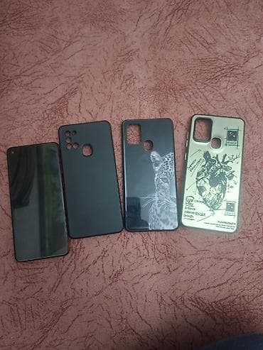 redmi 9 t ekran: Samsung Galaxy A21S, 32 GB, rəng - Qırmızı, Barmaq izi — 3