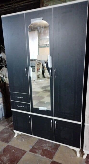 Dolablar: Yeni, Açılan, 3 qapılı Düz dolab, Qarderob, paltar dolabı, Azərbaycan — 27