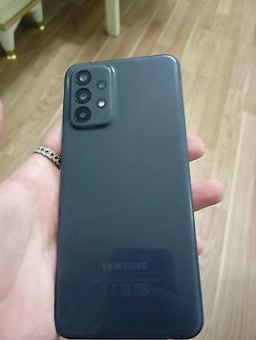 Samsung Galaxy A23, rəng - Qara, Barmaq izi — 2