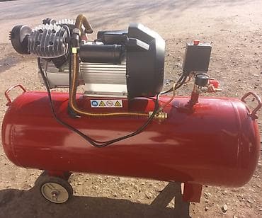 Konteynerlər: Avadanlıq paketi: Hava kompressoru + Şin söküb-taxma aparatı 1) Hava — 1
