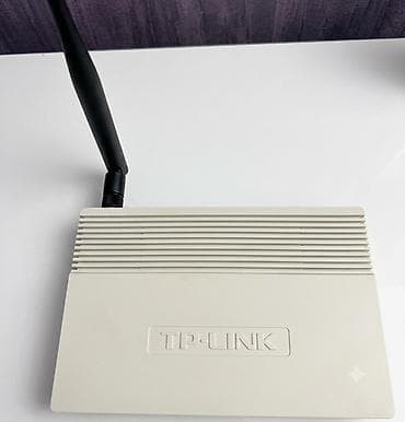 modem satilir: TP-Link simsiz Wi‑Fi router - Brend/model: TP-Link (1 antenalı simsiz — 1