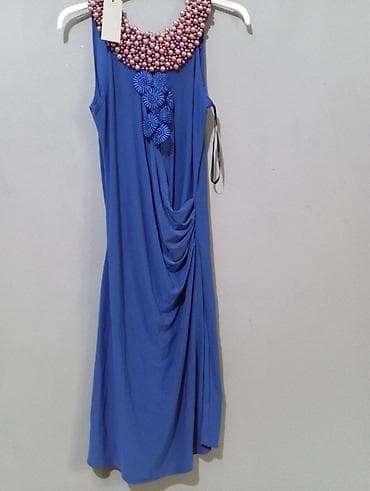 cins paltar: Yük cibləri olan geniş kəsimli cins şalvar - Material: klassik mavi — 6