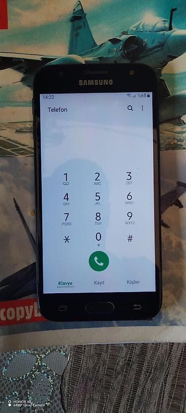 telefon samsunq: Samsung Galaxy J3 2017, 16 GB, rəng - Qara, İki sim kartlı — 4