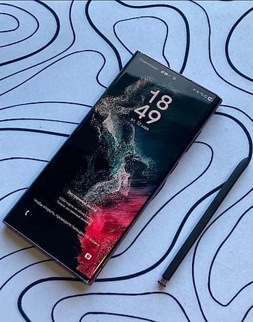cox ucuz telefonlar: Samsung Galaxy S22 Ultra, 512 GB, rəng - Bənövşəyi, Zəmanət, Barmaq izi, Simsiz şarj — 4
