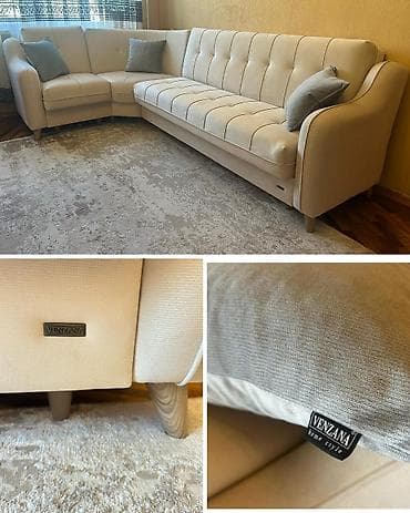 servant mebel: Künc divan, İşlənmiş, Açılan, Bazalı, Parça, Çatdırılma yoxdur — 1