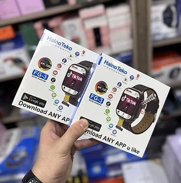 Yeni, Smart saat, Sim kart, rəng - Qara