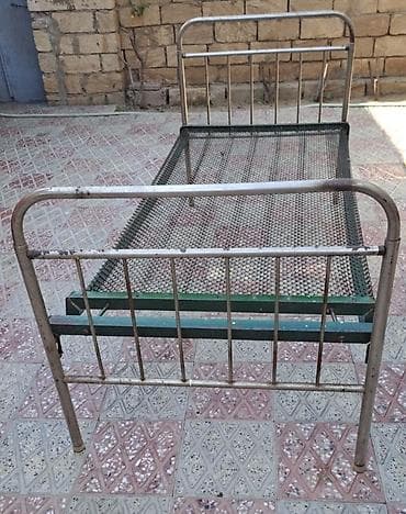 İşlənmiş, Təknəfərlik çarpayı, Bazasız, Matrassız, Siyirməsiz