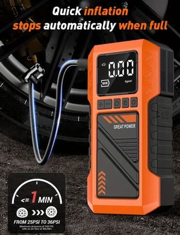 воздушный компрессор: Portativ hava nasosu – “Great Power” yüksək sürətli kompressor - 22 — 6