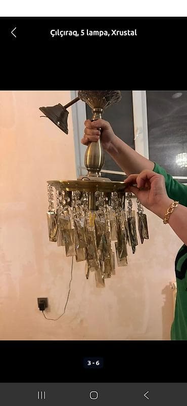 vilur parca turkce: Çılçıraq, Xrustal — 1