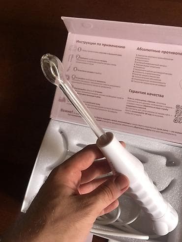 Бытовая техника: Sakkura Darsonval – üz, bədən və saç üçün impulsiv masaj cihazı — 6