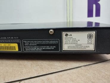 cd player: LG DVD Pleyer – Model DV276 Xüsusiyyətlər: - Disk dəstəyi: DVD, VCD — 3