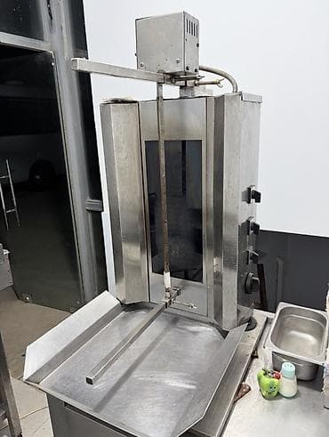 Restoran, kafe avadanlığı: Doner/Kebab şiş üçün peşəkar vertikal qril aparatı
Elaqe whatsapp — 1