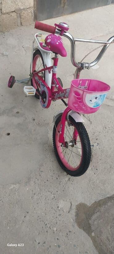 elektrikli scooter uşaq üçün: Dörd təkərli Uşaq velosipedi 16", sürətlərin sayı: 1 — 2