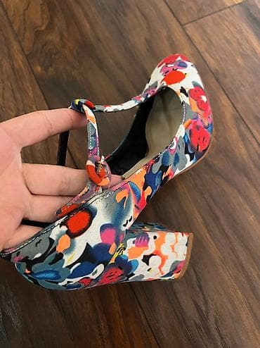 Tuflilər, Ölçü: 38, rəng - Ağ, İşlənmiş