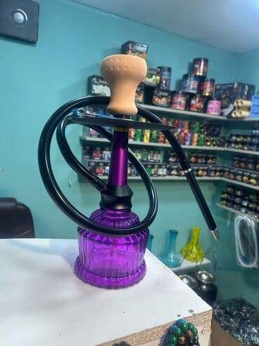 meduza qəlyan: Sulu qəlyan✅ yeni 25sm hunduluk stol üstü ✅ bol tustulu✅ şlankı və — 2