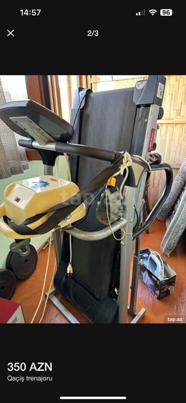 дом с бассейном: Qiymət: 350 AZN Məhsul: Qaçış trenajoru Təsvir: - Elektrikli qaçış — 1