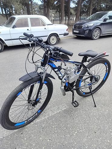 Benzin mühərrikli dağ velosipedi – VISTA - Çərçivə: yüngül, möhkəm