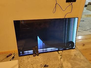 televizor arxası: Alneo LED TV – Model: 50UHD88WBS Xüsusiyyətlər: - Ekran: 50", LED - — 2