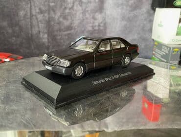 metbex tavan modelleri: Коллекционная модель Mercedes-Benz S600 W140 Limousine black 1998 CEF — 13
