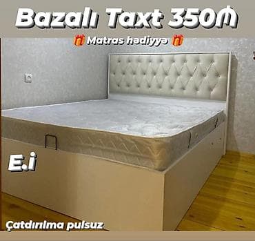 Yeni, İkinəfərlik çarpayı, Bazalı, Matras ilə lalafo.az -da Yeni, İkinəfərlik çarpayı, Bazalı, Matras ilə