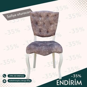 oturacaglar: Stul safiye | 35% endi̇ri̇m 35% real endirimdən yararlanın! Kreslo — 3