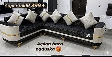 defter uzu sekilleri: *Künc divan* Yeni sifarişlə hazırlanır rəng seçimi var Ölçü 2×280 — 1