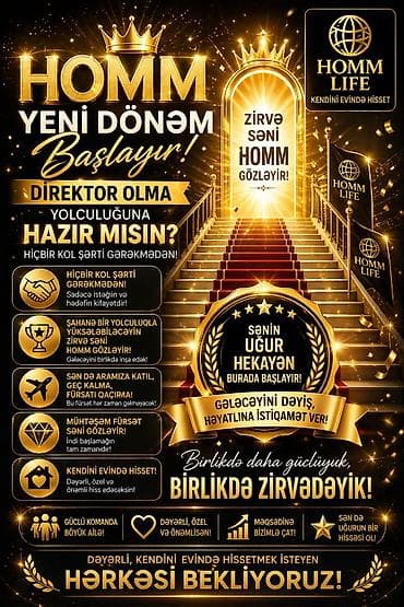 Marketoloq tələb olunur, 30-45 yaş, Təcrübəsiz