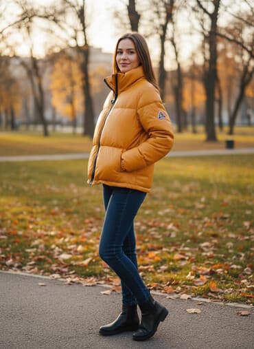 Kurtka, Dəri, Qış, XL