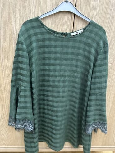 зеленая мужская кофта: Svitşot, S, rəng - Yaşıl — 2