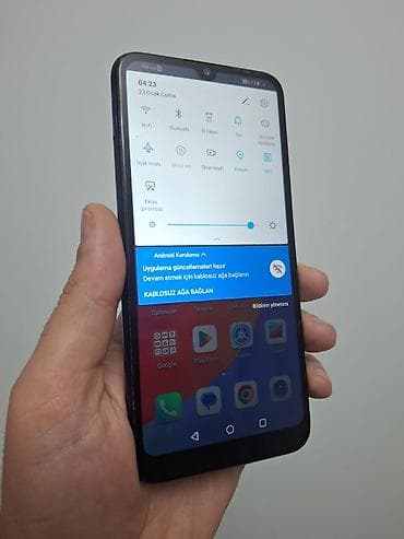 barter telfonlar: Honor 8A 2020, 32 GB, rəng - Mavi, Barmaq izi — 5