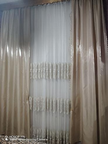bamboo tekstil: İslemis perde dəst satilir real alici zeng elesin — 2