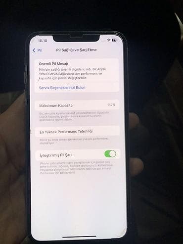 IPhone X, Gümüşü, Simsiz şarj