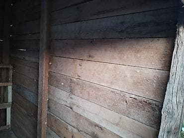 toyuq yuvası: Taxta quşxana / toyuq kümesi - Material: qalın taxta lövhələr və — 5