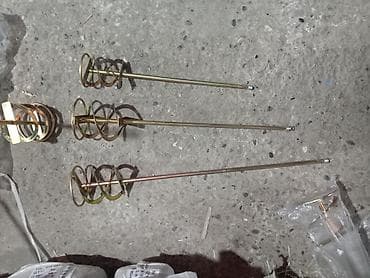 Mexaniki əl alətləri: Məhsul: Qarışdırıcı ucluqlar (mikser ucluğu) – metal, spiral tip — 3