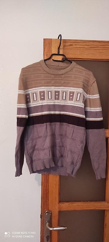 kişi paltar: 10-12 yaş usaqlar ucun sviterlər – 3 ədəd dəst.15 man - Model 1: Tünd — 4