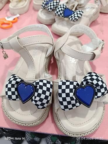 səndəl ayaqqabı: Uşaq sandaleti – qızlar üçün vəyəti eni istifadə olunmaq - Model — 2