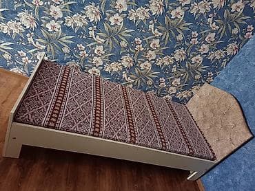 mebel şkaf: Təknəfərlik çarpayı, Matras ilə, Siyirməsiz — 2