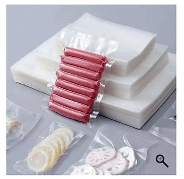 kolbasa: Vakuum paketlər – qida üçün Məhsul təsviri: - Qida ilə təmas üçün — 4