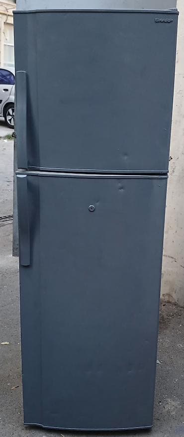 sharp soyuducu servis: İşlənmiş 2 qapılı Sharp Soyuducu Satılır, rəng - Boz — 3