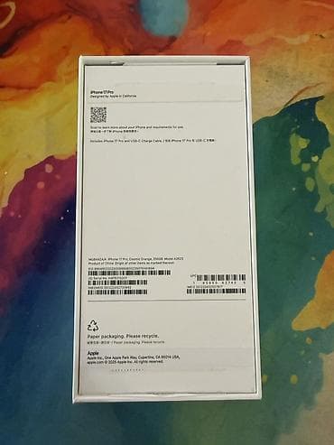 iphone 5: IPhone 17 Pro, 256 GB, Narıncı, Face ID — 5