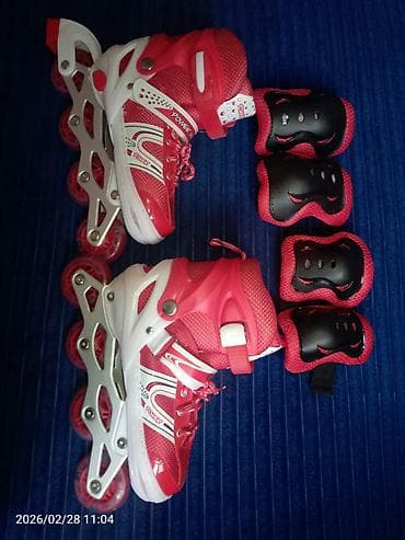 Uvan razin. Uşaq üçün inline rollerskates dəsti 36dan 38 ölçuye qeder lalafo.az -da Uvan razin. Uşaq üçün inline rollerskates dəsti 36dan 38 ölçuye qeder