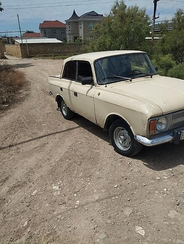 2141 moskviç: Model: Moskvich 412 (sedan) Rəng: krem Kuzov: 4 qapı, klassik xrom — 8