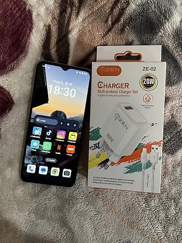 philips xenium 9@9h: Oppo A38, 128 GB, Barmaq izi, Face ID — 2