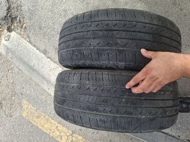 babek teker bazari: 2 ədəd yay təkəri • Ölçü: təxmini 17–18 düym enli profil (şəkildə — 1